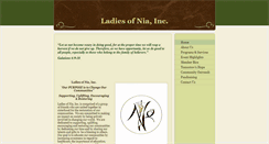 Desktop Screenshot of ladiesofnia.org